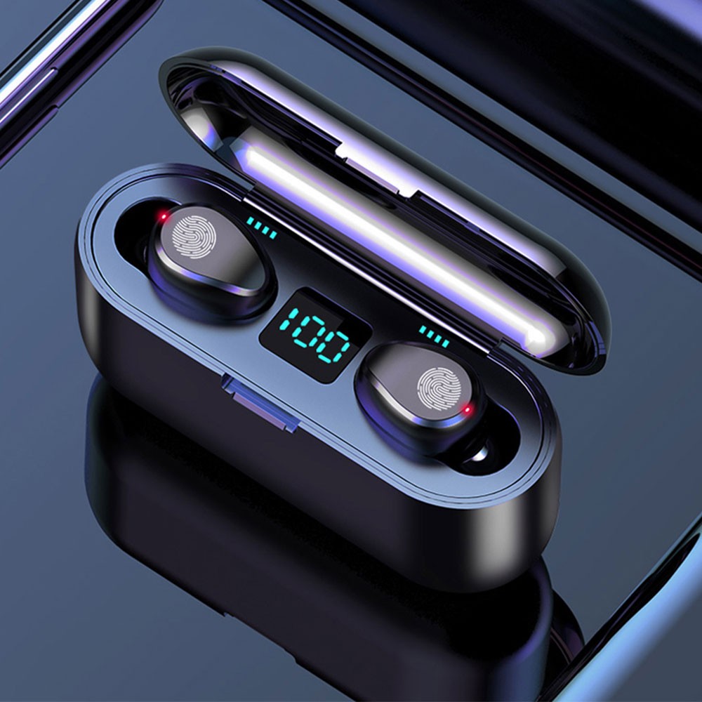 F9-5 tws With Power Display Touch Wireless 5.0 Binaural Waterproof With 2000mAh Charging Box